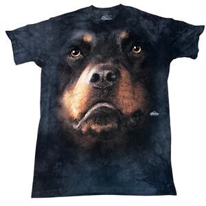 The Mountain Rottweiler dog  large graphic T-shirt adult size Medium